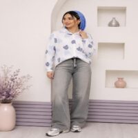 شومیز زنانه طرح قلبی