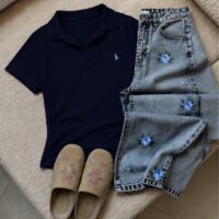 پولوشرت گلدوزی polo